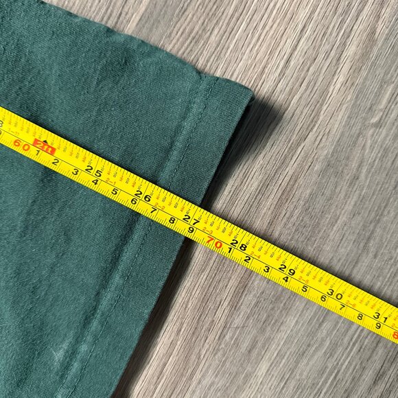 Carhartt Men's Heavyweight Long-Sleeve Pocket Henley Shirt - Green - Picture 6 of 6